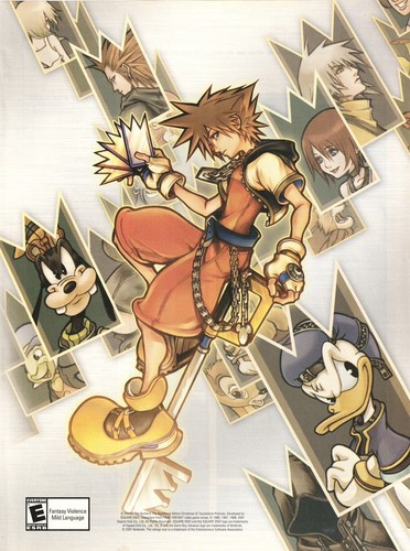 KINGDOM HEARTS CHAIN OF MEMORIES ハンドタオル