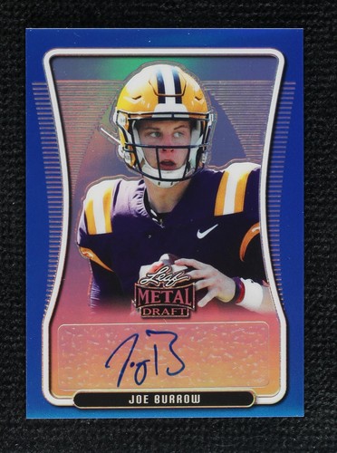 2020 Leaf Metal Draft Joe Burrow #BAP-JB1