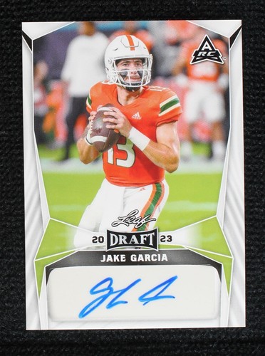 2023 Leaf Draft Jake Garcia #BA-JG3