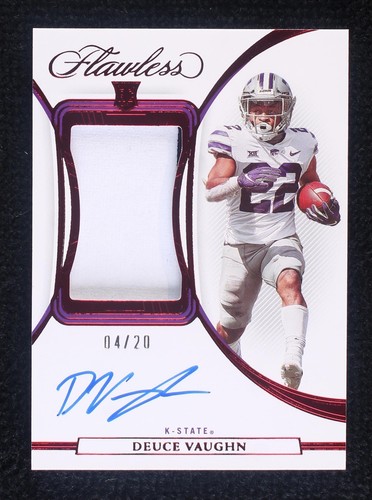 2023 Panini Flawless Collegiate Deuce Vaughn #PA-DV