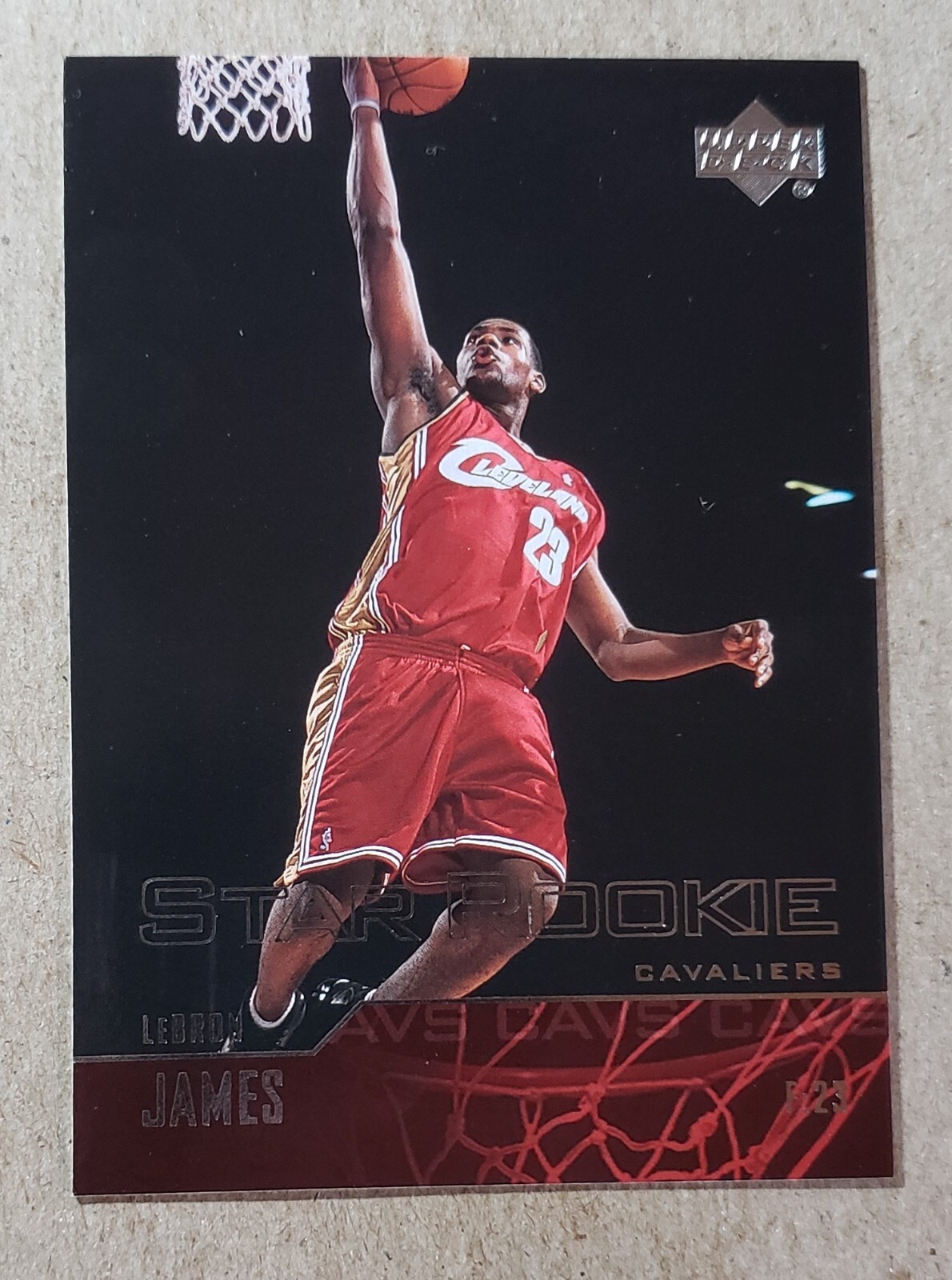 その他 UD Lebron James rookie card 301 2003-04 Upper Deck Star Rookie #301 LeBron James Please Read