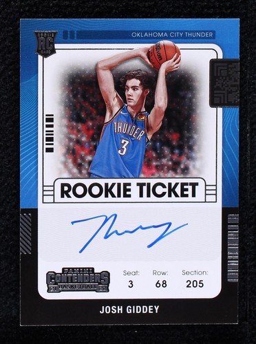 2021-22 Panini Contenders - Josh Giddey #106
