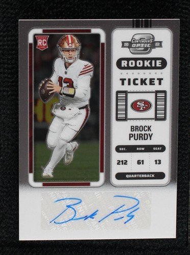 2022 Panini Contenders Optic Brock Purdy #146