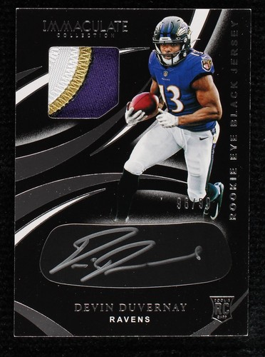 2020 Panini Immaculate Collection Devin Duvernay #REB-34