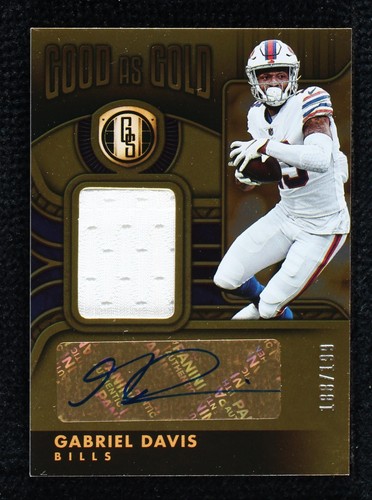 2022 Panini Gold Standard Gabriel Davis #GOG-GDA