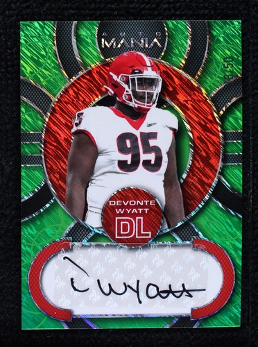2022 Wild Card Auto Mania Retail Devonte Wyatt #AM-C1