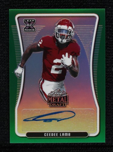 2020 Leaf Metal Draft CeeDee Lamb #BA-CDL
