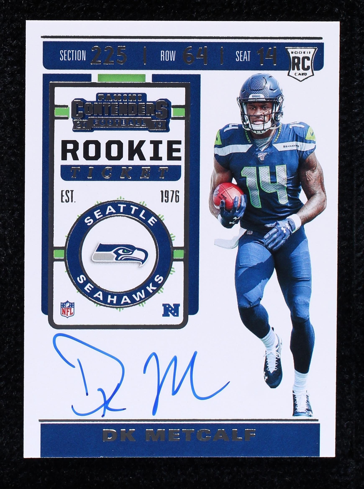 2019 Panini Contenders DK Metcalf #110