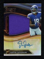 2020 Panini Select Justin Jefferson #PSS-JJE