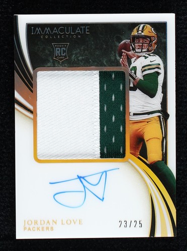 2020 Panini Immaculate Collection Jordan Love #PPR-JLO