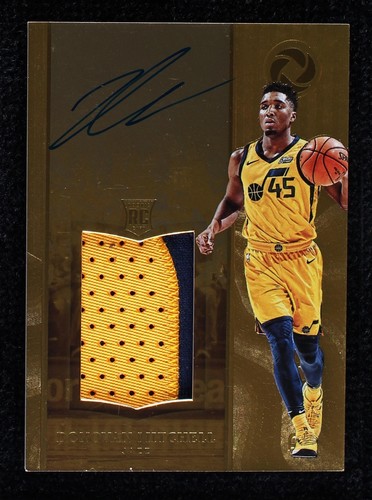 2017 Panini ドノバン ミッチェル RC 直筆サインカード Auto Donovan Mitchell 2017 Contenders #113 Rookie Ticket Auto
