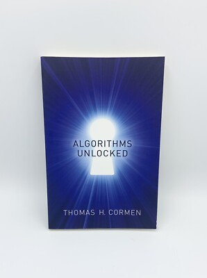 Algorithms Unlocked by Thomas H Cormen | Very Good Condition