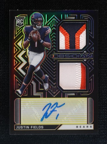 2021 Panini Obsidian Justin Fields #RJI-JF