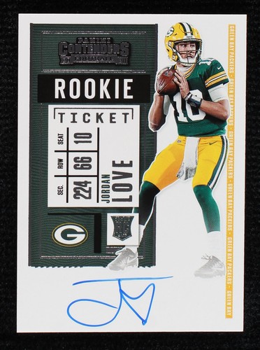 2020 Panini Contenders Jordan Love #111