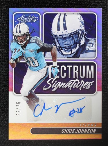 2022 Panini Absolute Chris Johnson #SPEC-CJ