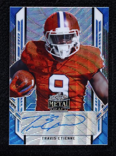 2021 Leaf Metal Draft Travis Etienne #PA-TE1