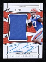 2022 Panini National Treasures Collegiate Dameon Pierce #56