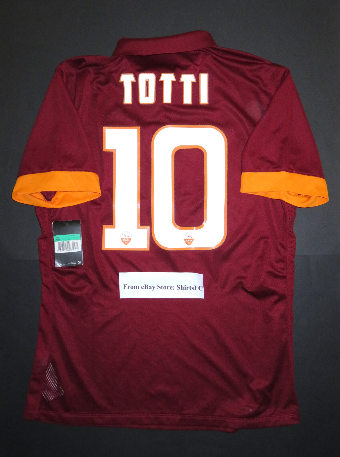 New 2014-2015 Nike Authentic Roma Francesco Totti Player