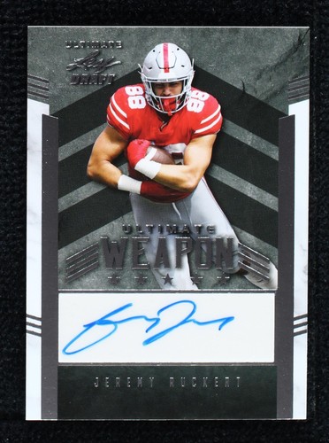 2022 Leaf Ultimate Draft Jeremy Ruckert #UW-JR1