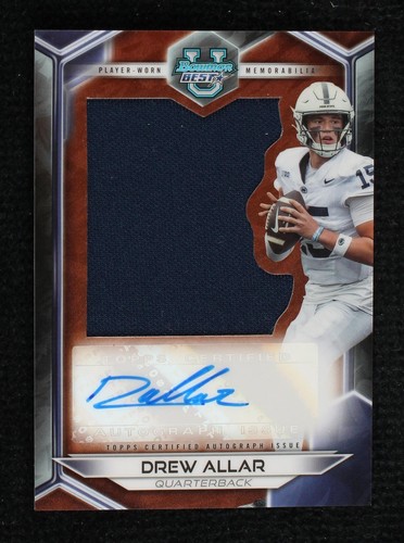 2023 Bowman's Best University Drew Allar #JRA-DA