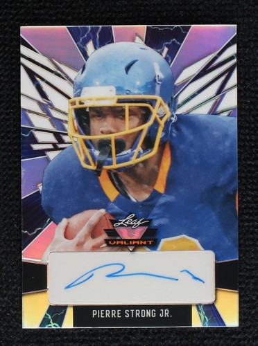 2022 Leaf Valiant Pierre Strong Jr. #PA-PSJ