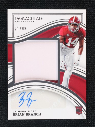 2023 Panini Immaculate Collection Collegiate Brian Branch #22