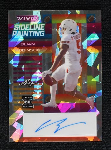 2023 Leaf Vivid Bijan Robinson #SP-BR1