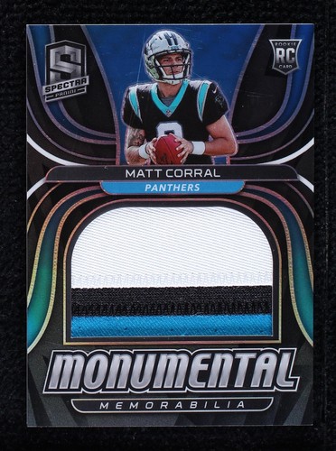 2022 Panini Spectra Matt Corral #MME-MCO