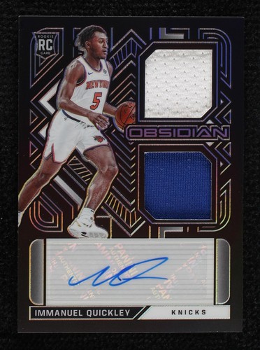 2020-21 Panini Obsidian - Immanuel Quickley #RJI-IMQ