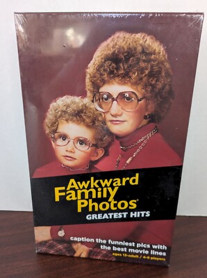 Awkward Family Photos Greatest Hits Party Game New Sealed (2.5lb)