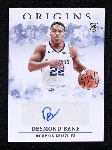 2020 Panini Origins Desmond Bane Rookie Auto Purple /49 FOTL
