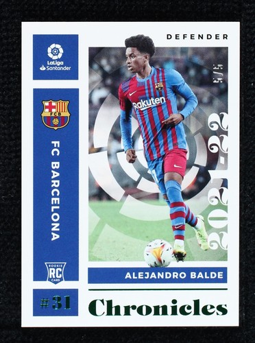 2021-22 Panini Chronicles Alejandro Balde #9