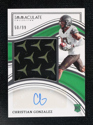 2023 Panini Immaculate Collection Collegiate Christian Gonzalez #35