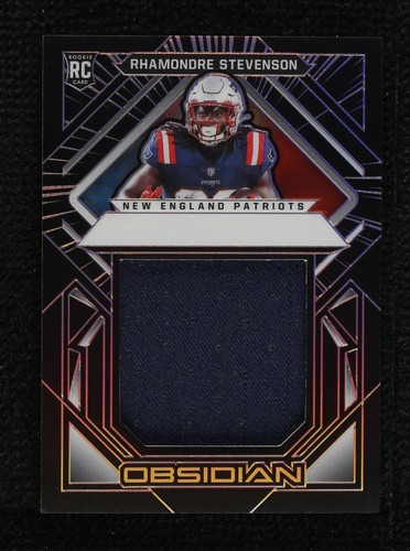 2021 Panini Obsidian Rhamondre Stevenson #VM-RS