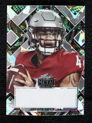 2022 Leaf Metal Draft Jayden De Laura #PA-JDL