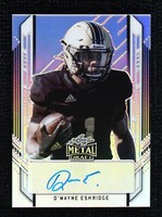 2021 Leaf Metal Draft D'Wayne Eskridge #PA-DWE
