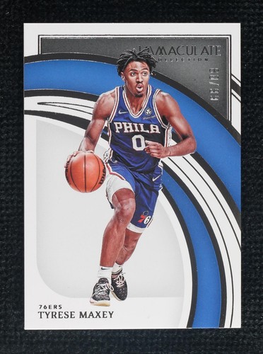 2021-22 Panini Immaculate Collection - Tyrese Maxey #88
