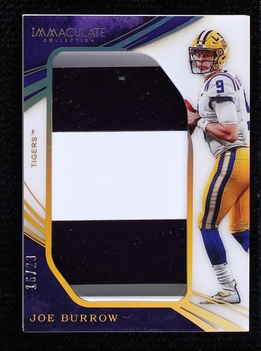 2020 Panini Immaculate Collection Collegiate Joe Burrow #2