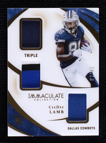 2020 Panini Immaculate Collection CeeDee Lamb #TJ14