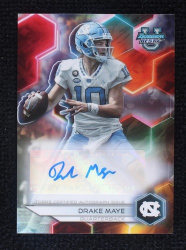 2023 Bowman's Best University Drake Maye #BOA-DM
