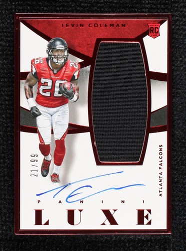 2015 Panini Luxe Tevin Coleman #RMA-TC