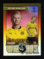 2020-21 Topps Merlin Collection Chrome UCL Erling Haaland #W-EH