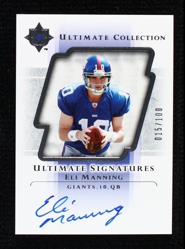2004 Upper Deck Ultimate Collection Eli Manning #US-EM
