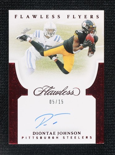2021 Panini Flawless Diontae Johnson #FLY-DJO