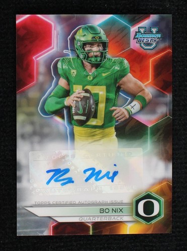 2023 Bowman's Best University Bo Nix #BOA-BN
