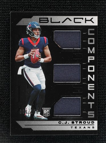 2023 Panini Black C. J. Stroud #COM-4