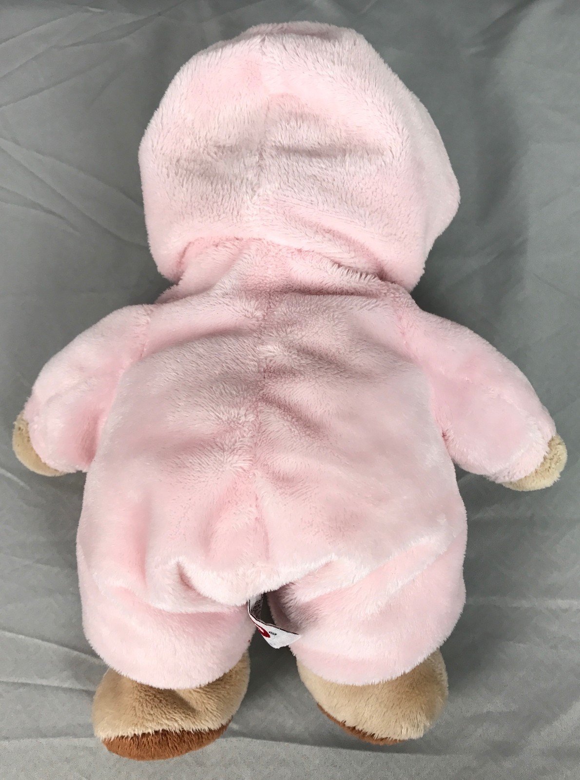 Ty Pluffies Pink Brown PJ Teddy Bear Pajama Baby Bear 2013 stuffed plush 10