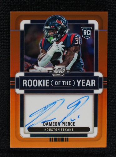 2022 Panini Contenders Optic Dameon Pierce #ROY-DP