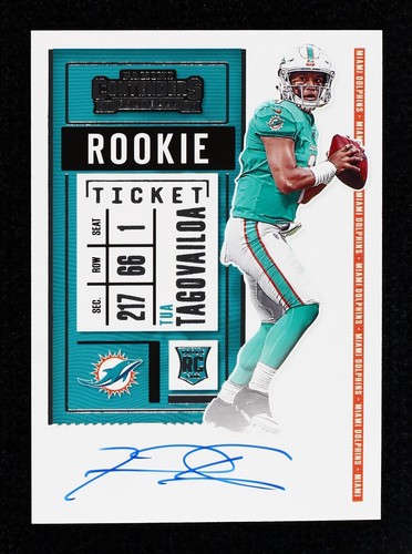 2020 Panini Contenders Tua Tagovailoa #103