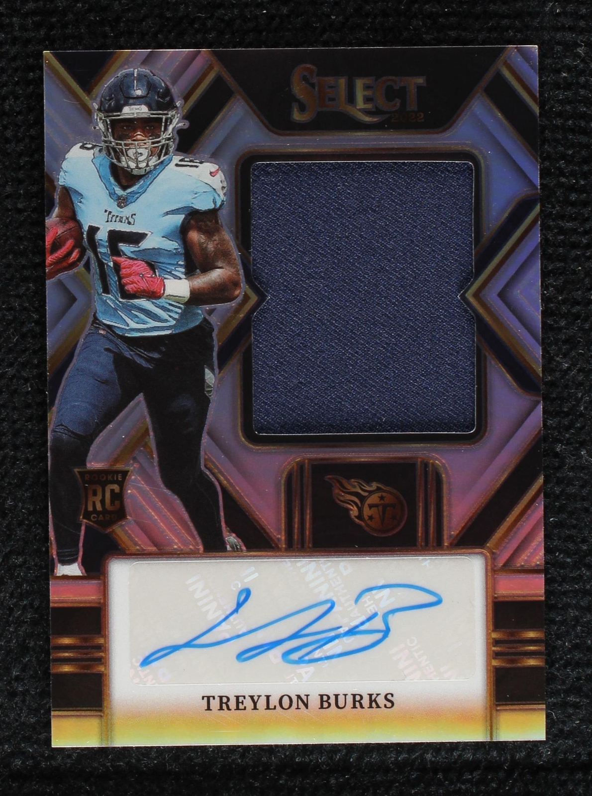 2022 Panini Select Treylon Burks #JRS-TB